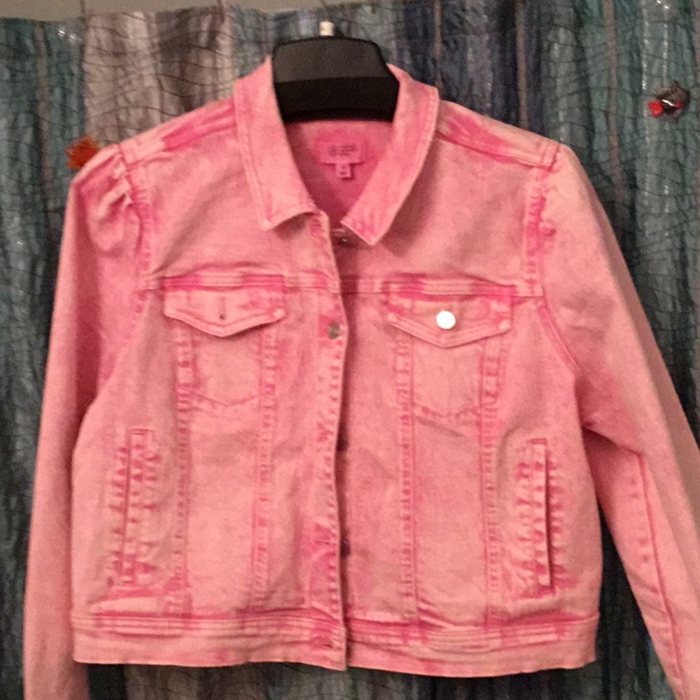 Pretty in Pink…Jean Jacket💕